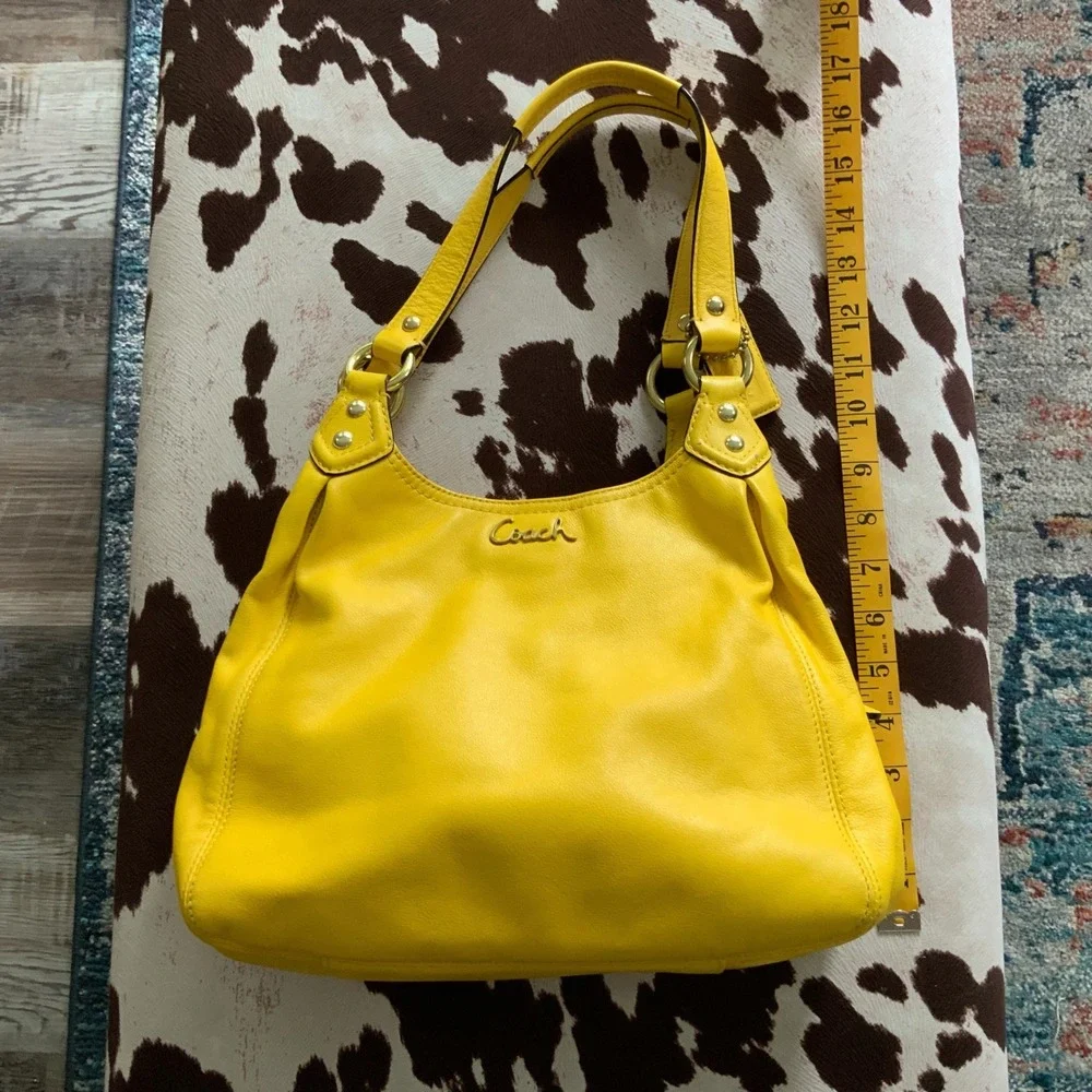 COACH F21926 Ashley Leather Hobo Shoulder Bag/‎ Purse